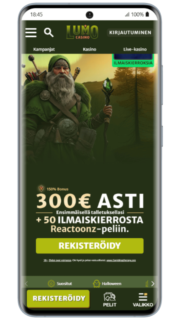 Suomen paras kasino Lumo